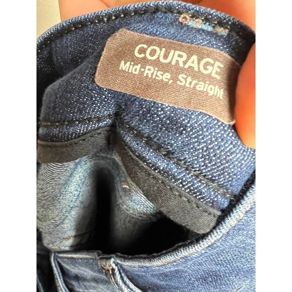34 Heritage Courage Jeans Courage Mid-Rise Straight Jeans Sz. 38x32 - Picture 6 of 8